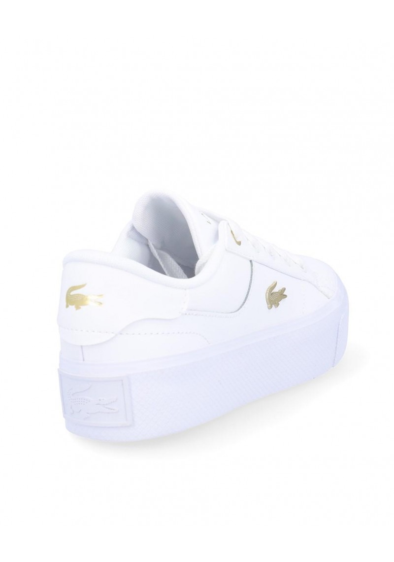 ZAPATILLA LACOSTE ZIANE WHITE GOLD