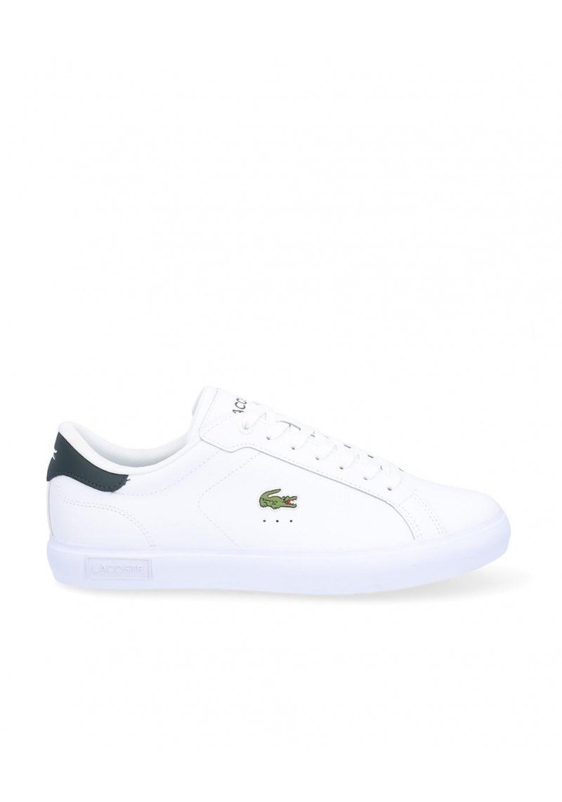 ZAPATILLA LACOSTE POWERCOURT WHITE DARK GREEN