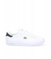 ZAPATILLA LACOSTE POWERCOURT WHITE DARK GREEN