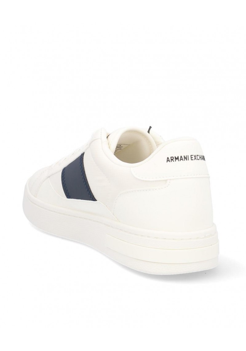 ZAPATILLA ARMANI XUX241 OFF WHITE DEEP NAVY