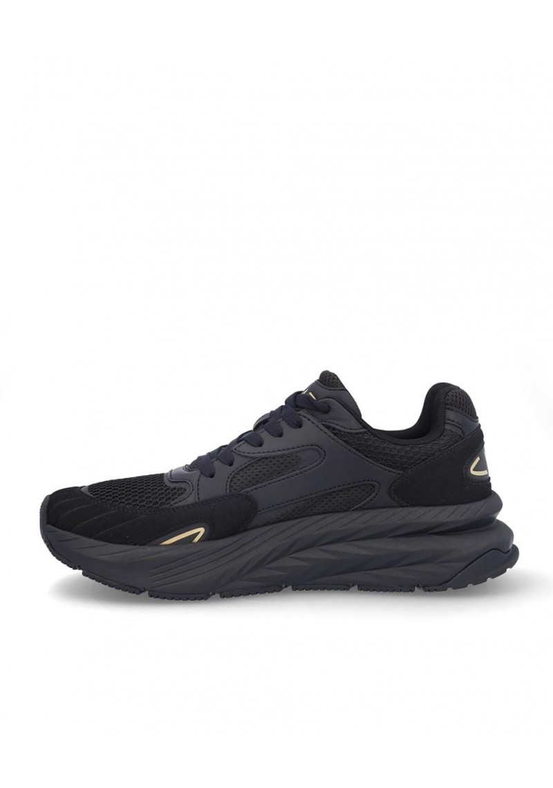 ZAPATILLA EMPORIO ARMANI X8X178 TRIPLE BLACK GOLD