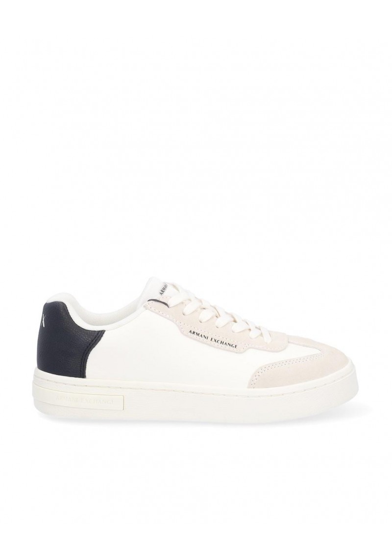 ZAPATILLA ARMANI XDX181 OFF WHITE BLACK