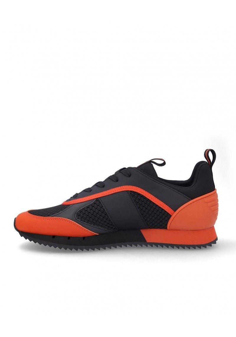 ZAPATILLA EMPORIO ARMANI X8X027 BLACK ROBOIS TEA