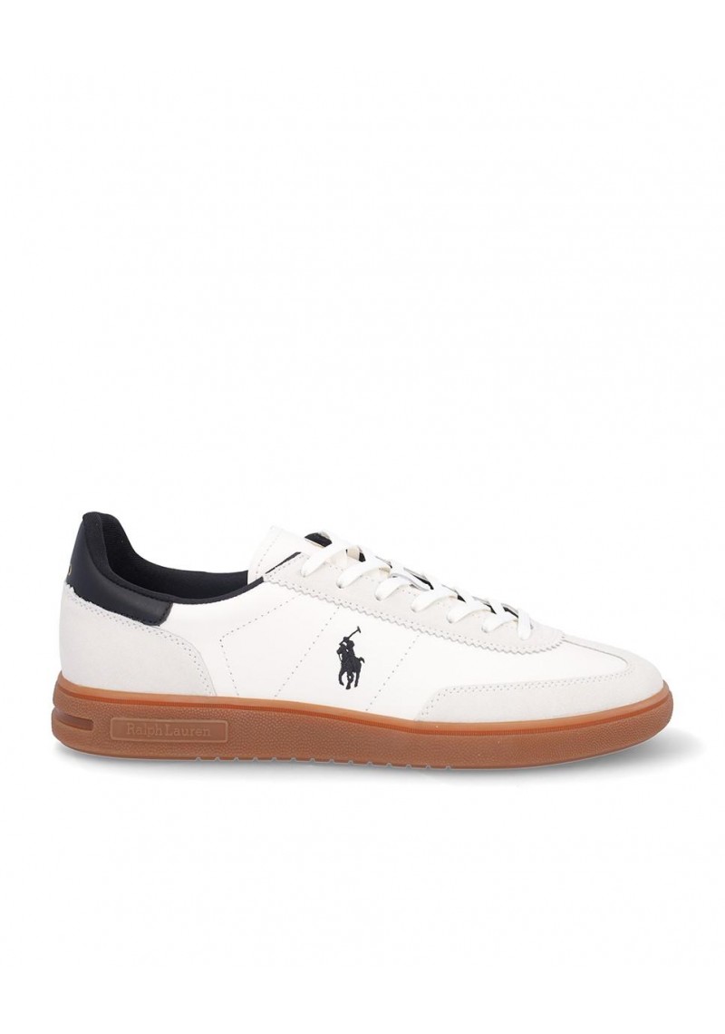 ZAPATILLA POLO RALPH LAUREN BEDFORD WHITE BLACK
