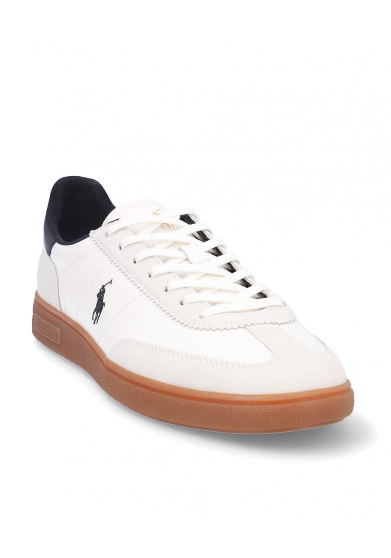 ZAPATILLA POLO RALPH LAUREN BEDFORD WHITE BLACK