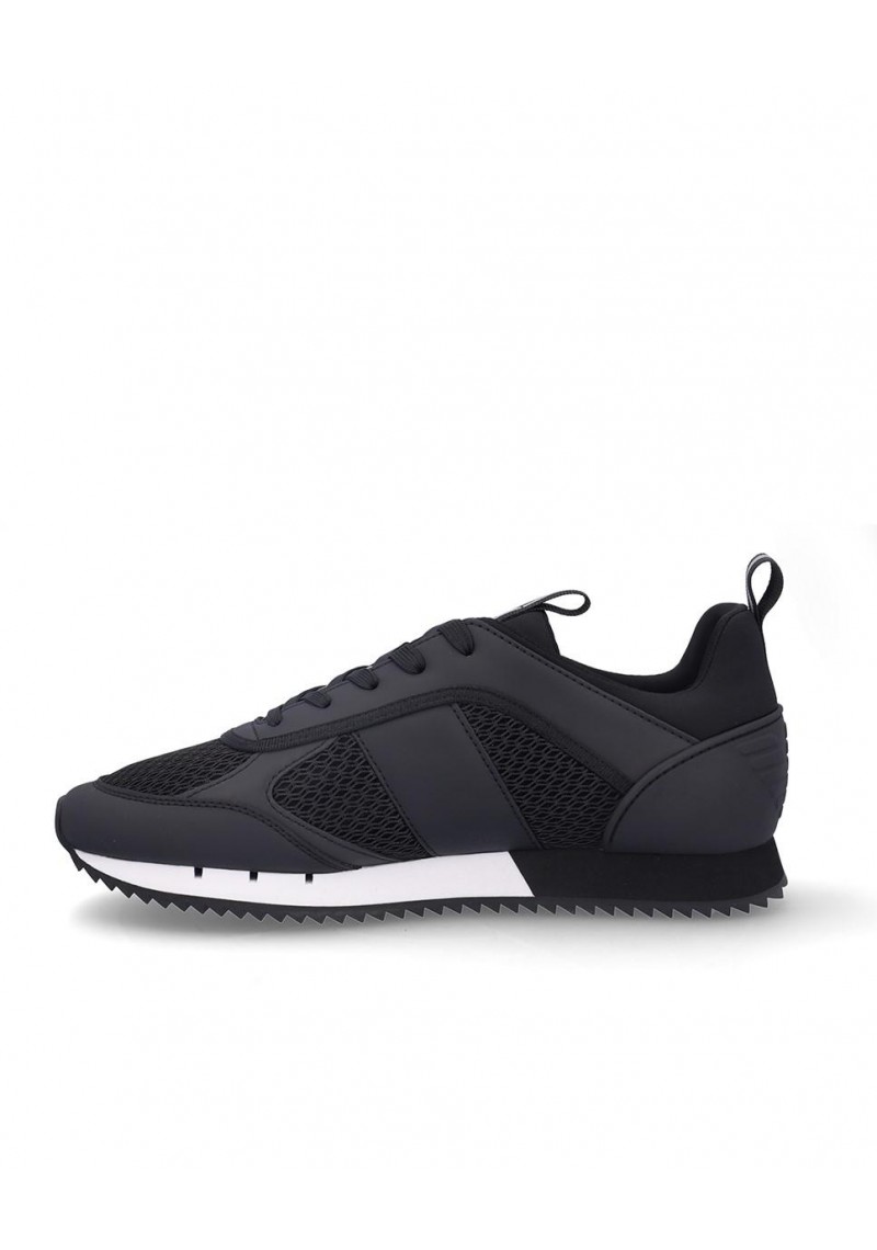 ZAPATILLA EMPORIO ARMANI X8X027 BLACK WHITE