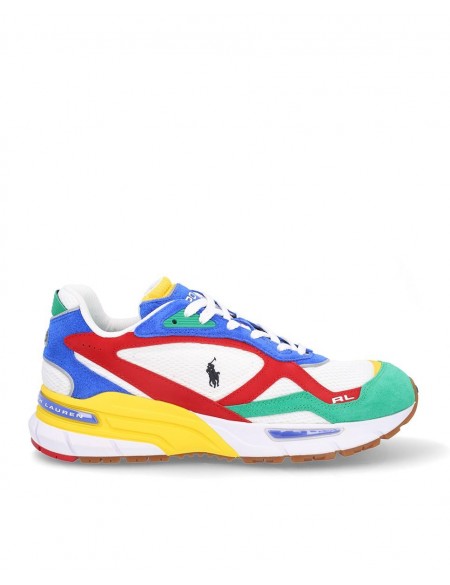 ZAPATILLA POLO RALPH LAUREN TRACKSTR MULTI WHITE
