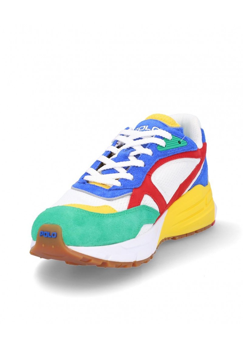 ZAPATILLA POLO RALPH LAUREN TRACKSTR MULTI WHITE