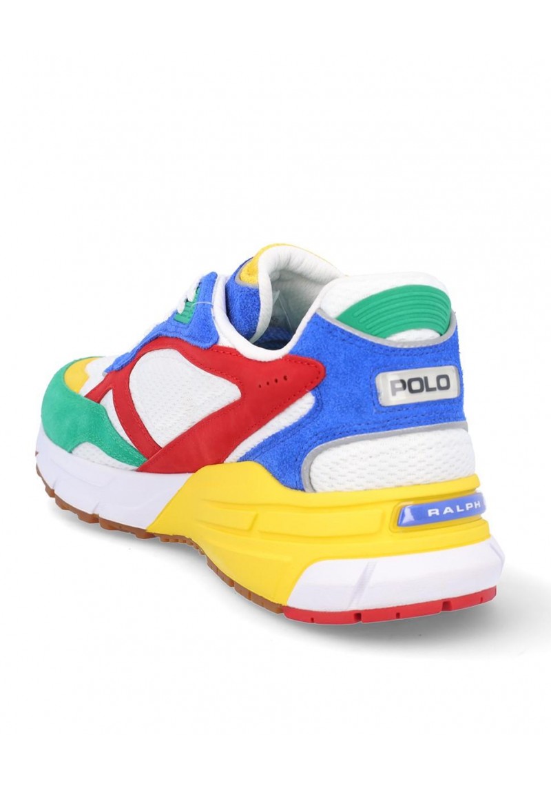 ZAPATILLA POLO RALPH LAUREN TRACKSTR MULTI WHITE