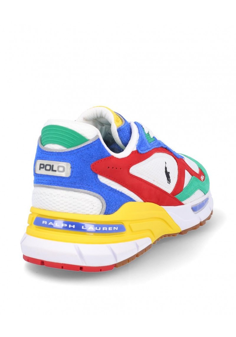 ZAPATILLA POLO RALPH LAUREN TRACKSTR MULTI WHITE