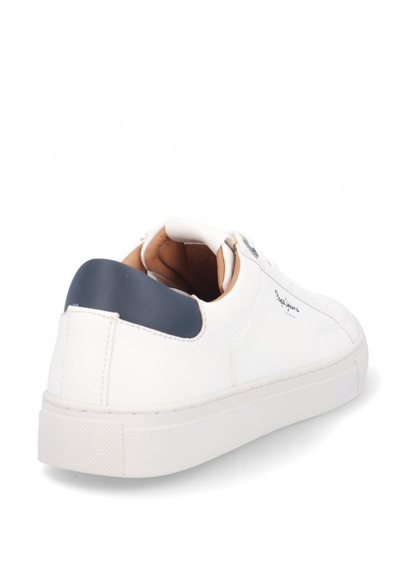 ZAPATILLA PEPE JEANS JOE BASIC WHITE