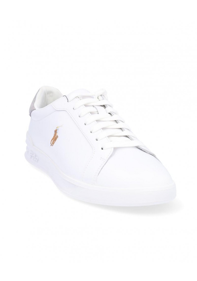 ZAPATILLA POLO RALPH LAUREN HERITAGE COURT WHITE GREY