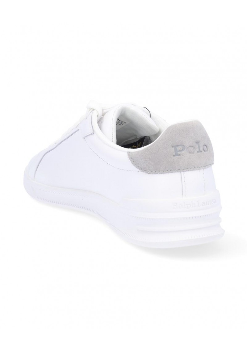 ZAPATILLA POLO RALPH LAUREN HERITAGE COURT WHITE GREY
