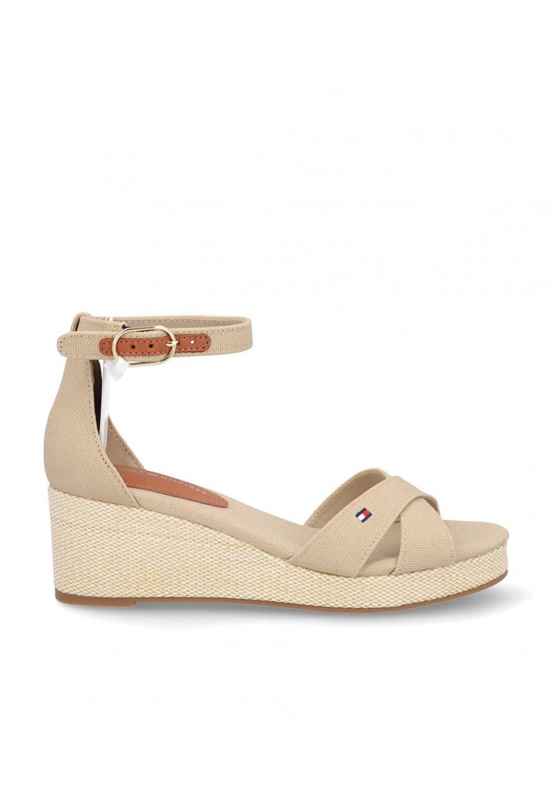 SANDALIA TOMMY HILFIGER FLAG CRISS HORSERADISH