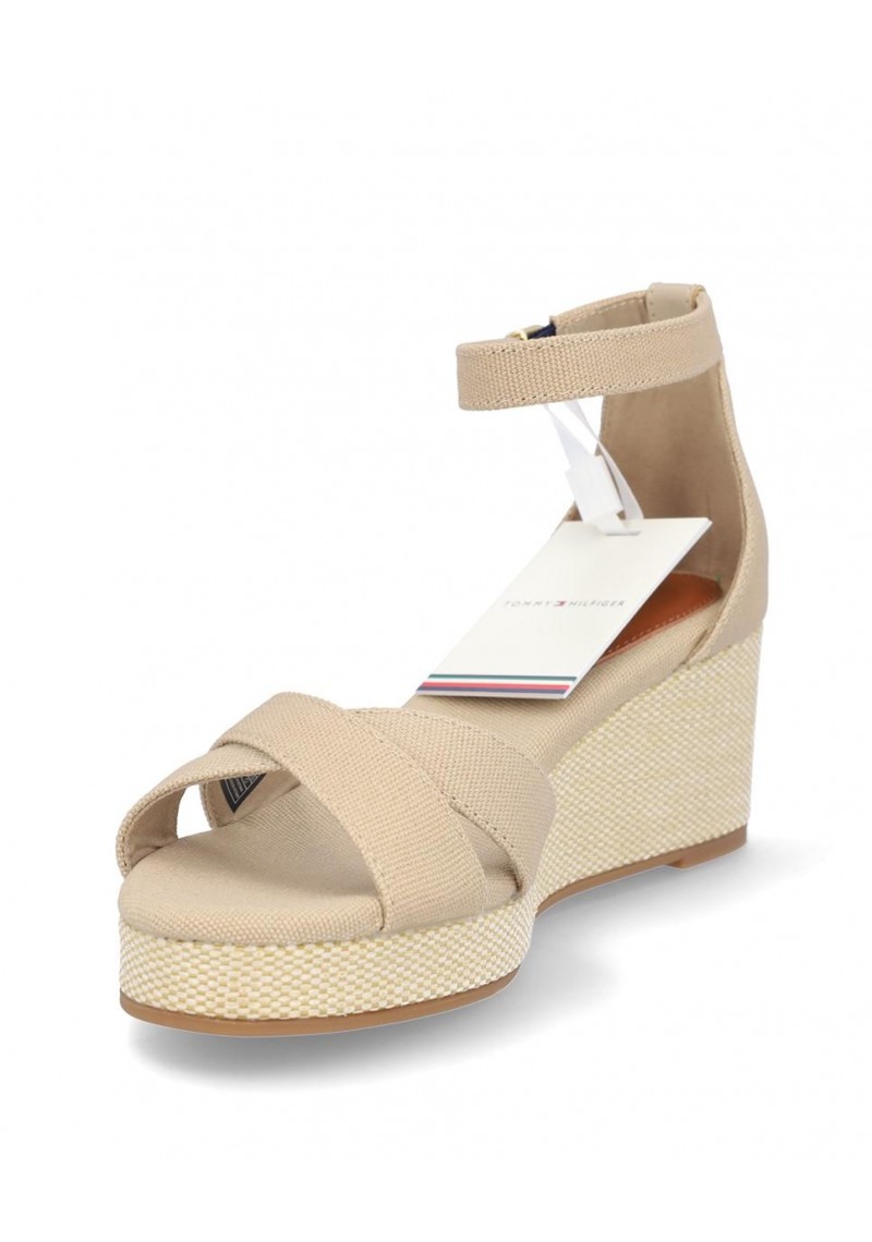 SANDALIA TOMMY HILFIGER FLAG CRISS HORSERADISH