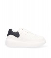 ZAPATILLA ARMANI XDX188 OFF WHITE BLACK
