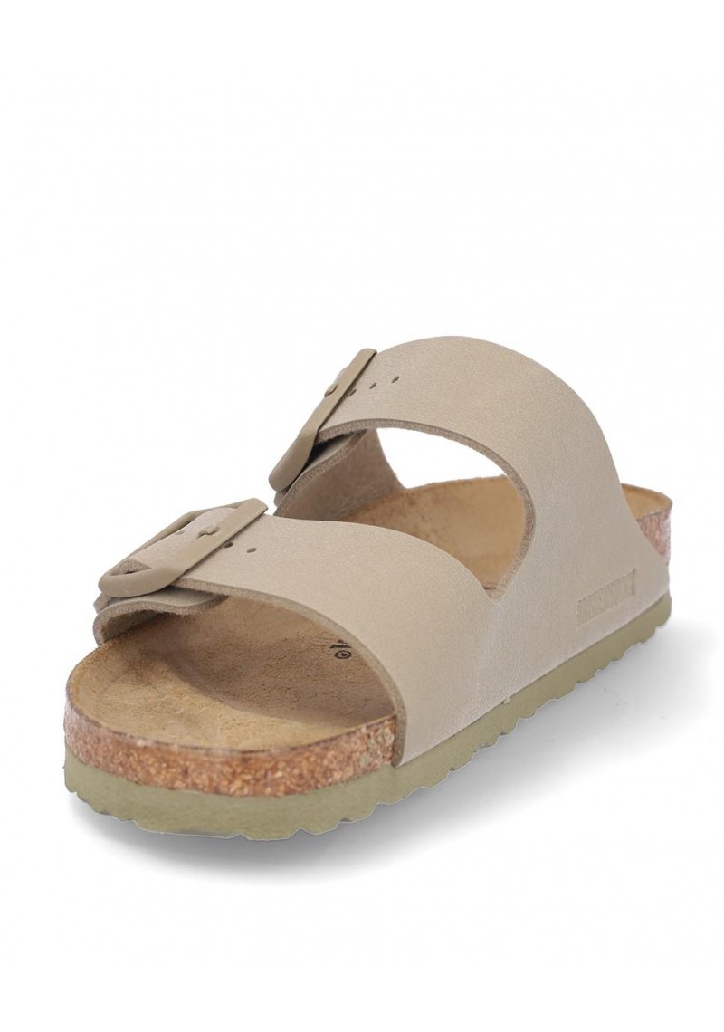 SANDALIA PLANA BIRKENSTOCK ARIZONA BF FADED KHAKI