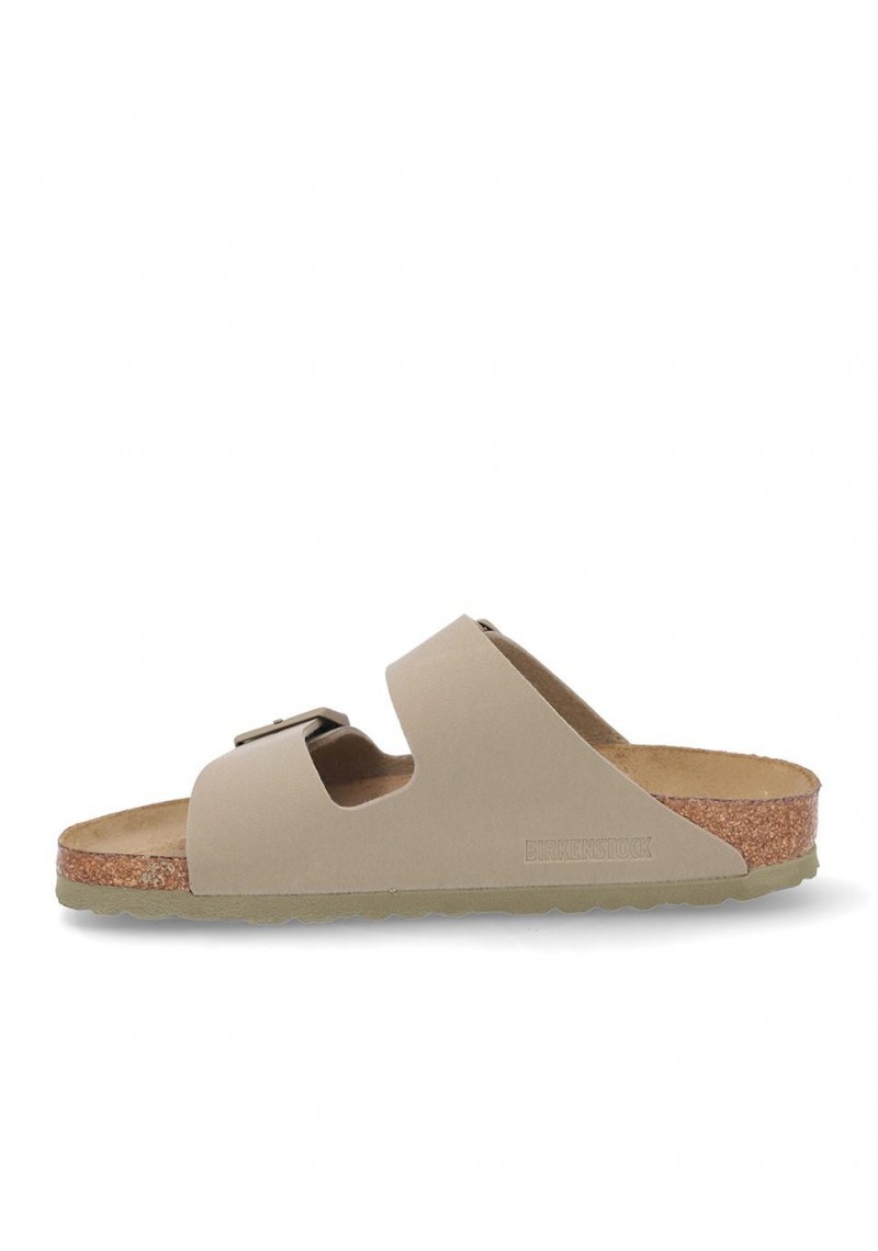 SANDALIA PLANA BIRKENSTOCK ARIZONA BF FADED KHAKI