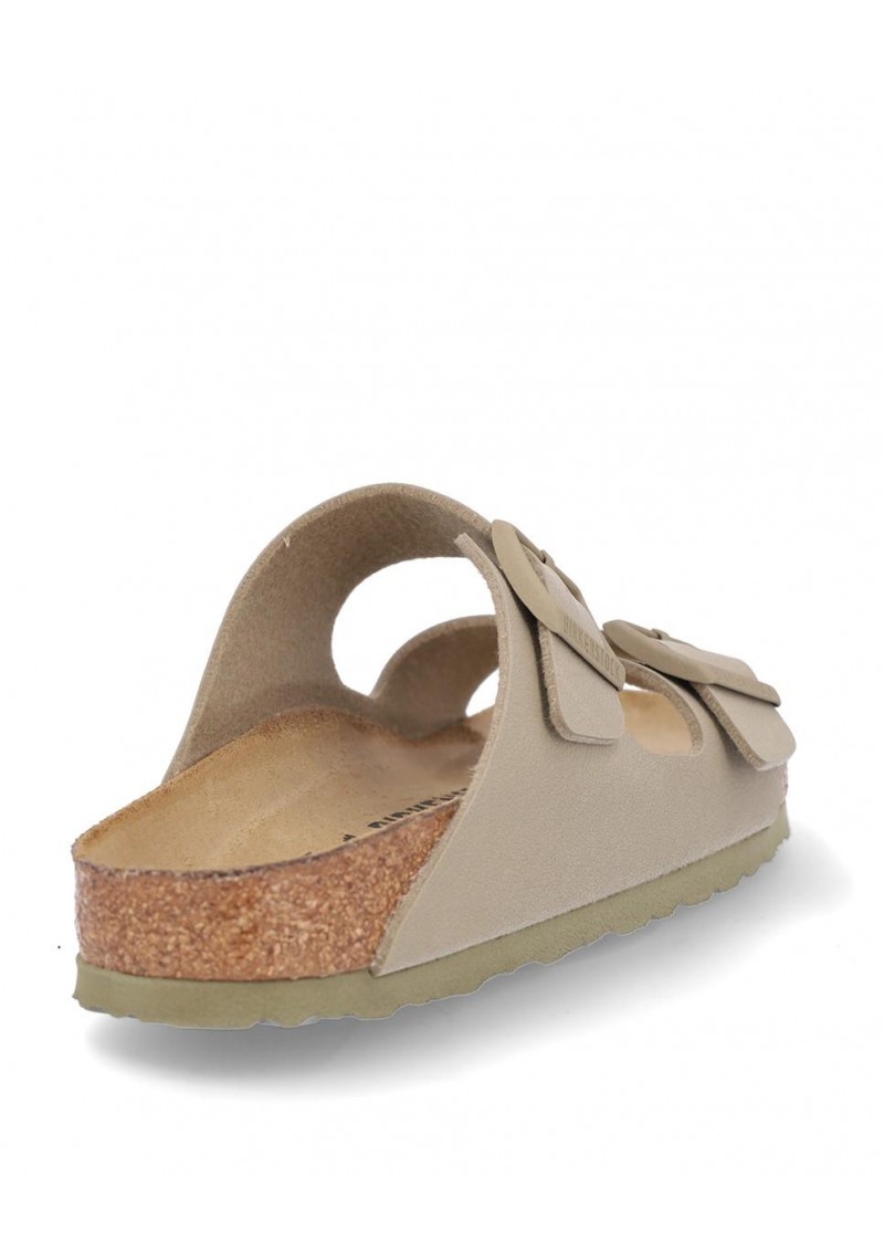 SANDALIA PLANA BIRKENSTOCK ARIZONA BF FADED KHAKI
