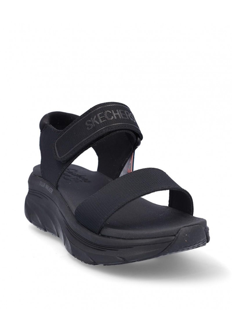 SANDALIA PLANA SKECHERS 119226 BLACK