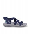 SANDALIA PLANA SKECHERS 163460 NAVY