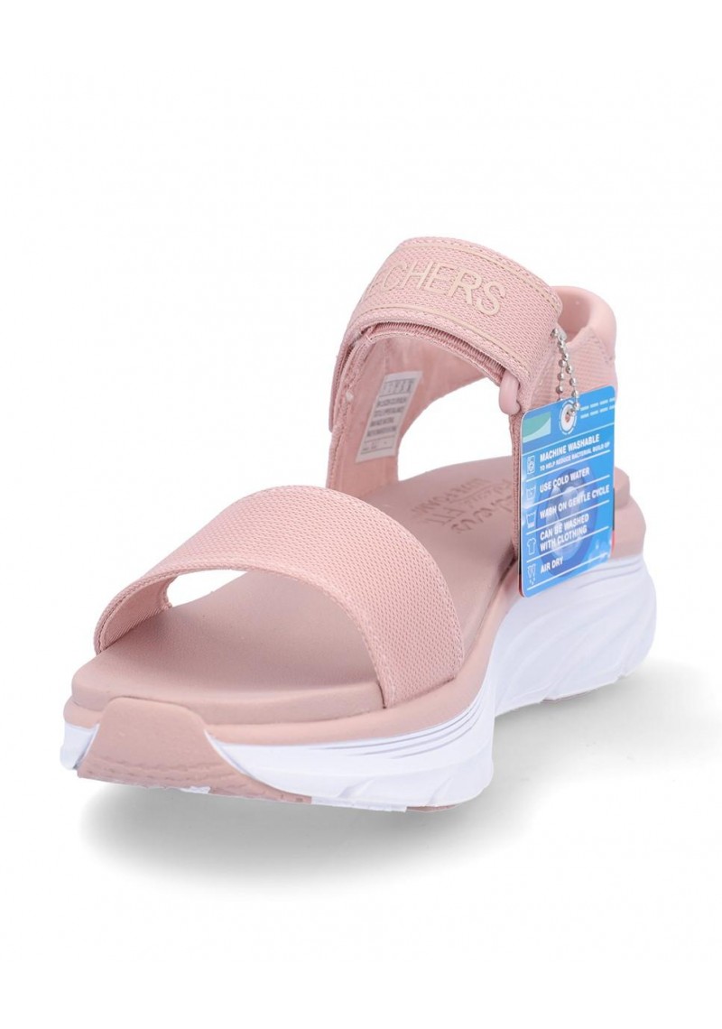 SANDALIA PLANA SKECHERS 119226 BLUSH