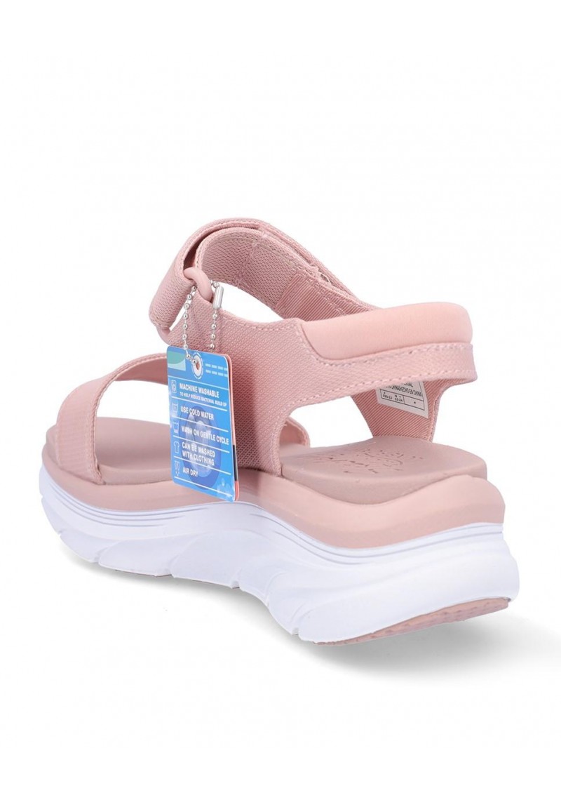 SANDALIA PLANA SKECHERS 119226 BLUSH
