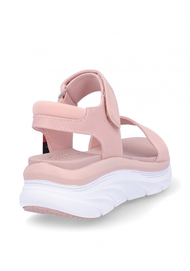 SANDALIA PLANA SKECHERS 119226 BLUSH
