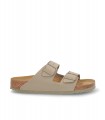 SANDALIA PLANA BIRKENSTOCK ARIZONA BF FADED KHAKI