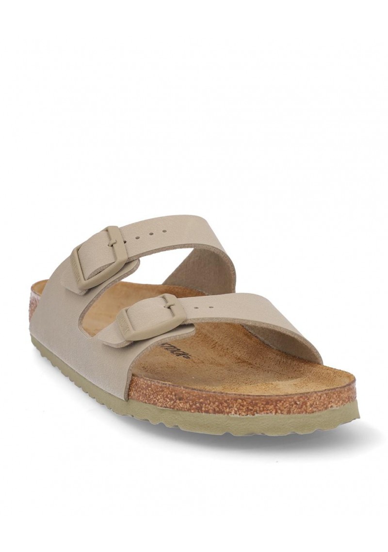 SANDALIA PLANA BIRKENSTOCK ARIZONA BF FADED KHAKI