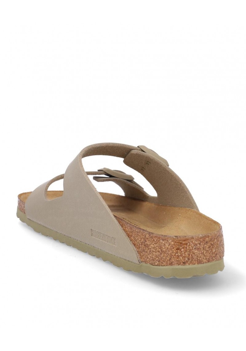 SANDALIA PLANA BIRKENSTOCK ARIZONA BF FADED KHAKI