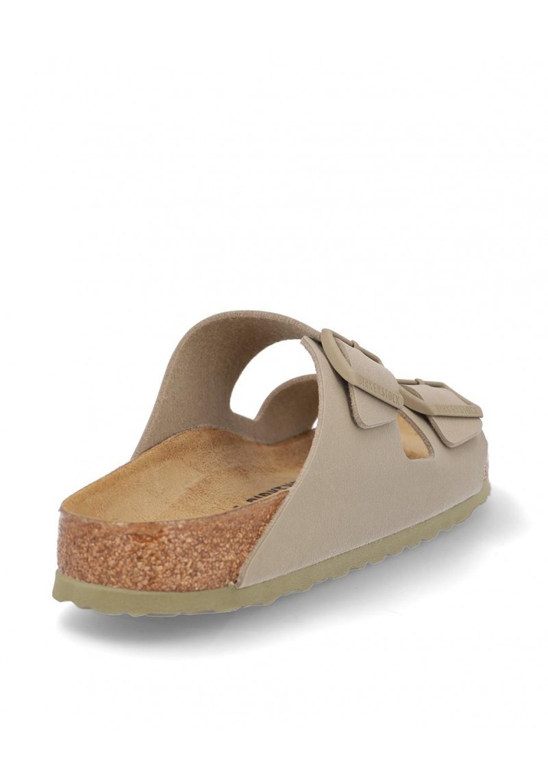 SANDALIA PLANA BIRKENSTOCK ARIZONA BF FADED KHAKI