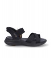 SANDALIA PLANA SKECHERS 119975 BLACK