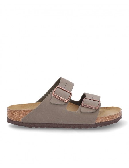 SANDALIA PLANA BIRKENSTOCK CAB ARIZONA BFBC MOCHA