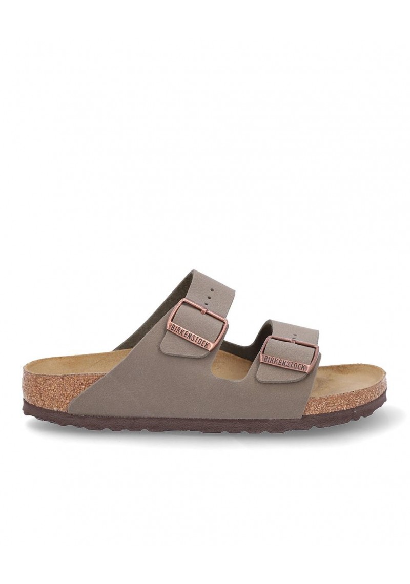 SANDALIA PLANA BIRKENSTOCK CAB ARIZONA BFBC MOCHA