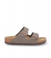 SANDALIA PLANA BIRKENSTOCK CAB ARIZONA BFBC MOCHA