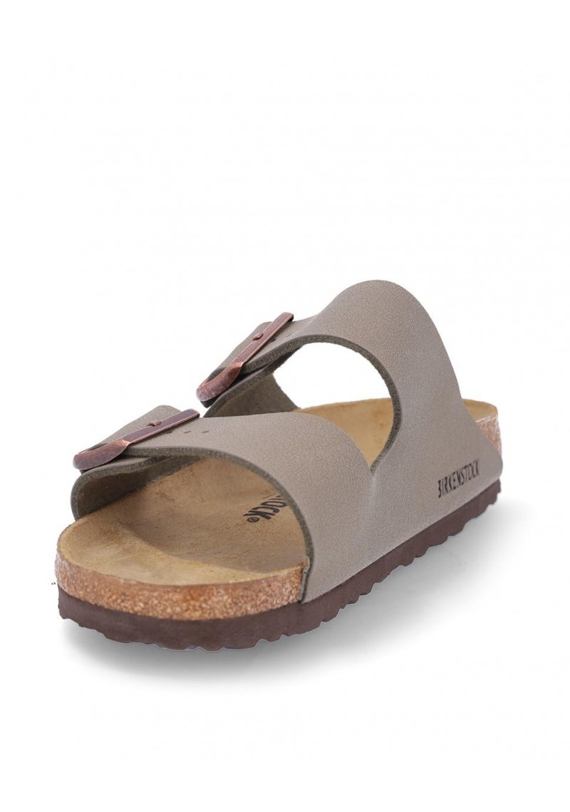 SANDALIA PLANA BIRKENSTOCK CAB ARIZONA BFBC MOCHA