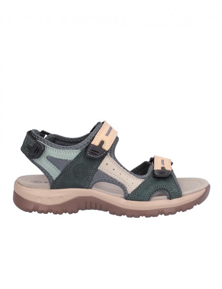 SANDALIA SEÑORA DE VECROS, PLANTA BIO MICROFIBRA TRANSPIRABLE