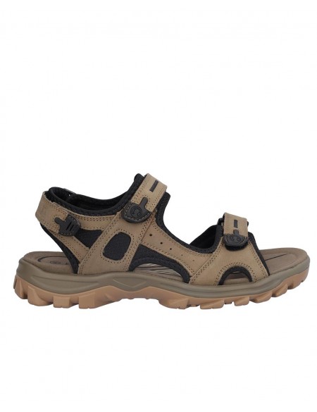 SANDALIA CABALLERO, CIERRE DE VELCROS, PLANTA LIGERA PHYLON