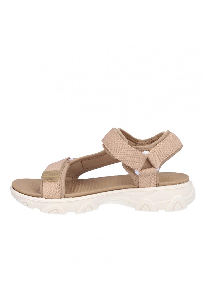 SANDALIA SEÑORA TEXTIL, CIERRE VELCROS, SUELA LIGERA DE PHYLON