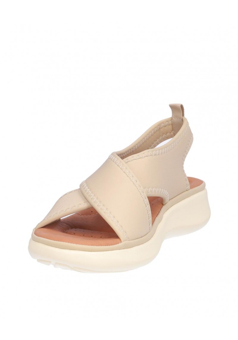 SANDALIA CRUZADA SEÑORA, PLANTA PIEL ACOLCHADA, SUELA LIGERA