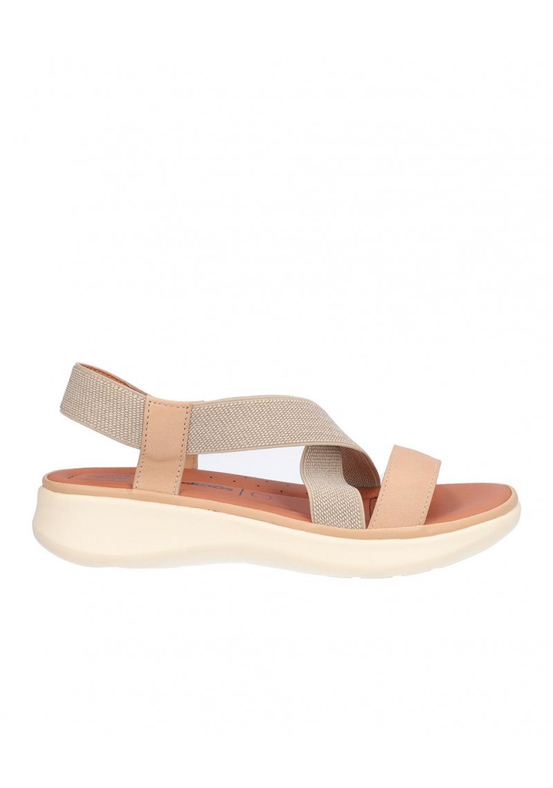SANDALIA SEÑORA, PLANTA DE PIEL Y SUELA LIGERA DE EVA