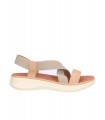 SANDALIA SEÑORA, PLANTA DE PIEL Y SUELA LIGERA DE EVA