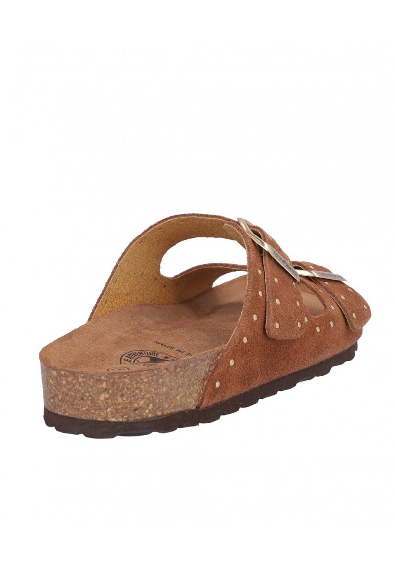 SANDALIA SEÑORA DOS HEBILLAS, PLANTA BIO ACOLCHADA