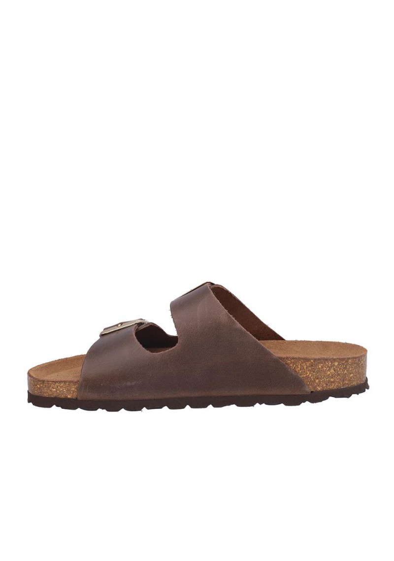 SANDALIA SEÑORA DOS HEBILLAS, PLANTA BIO ACOLCHADA