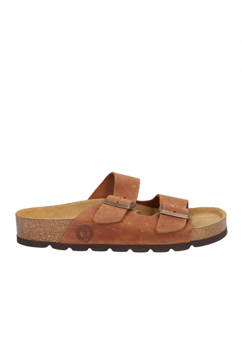 SANDALIA SEÑORA DOS HEBILLAS, PLANTA BIO ACOLCHADA