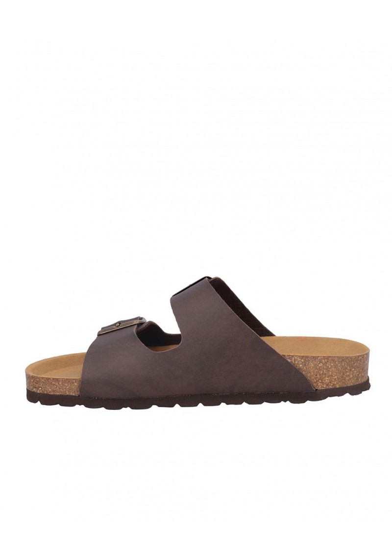 SANDALIA SEÑORA DOS HEBILLAS, PLANTA BIO ACOLCHADA