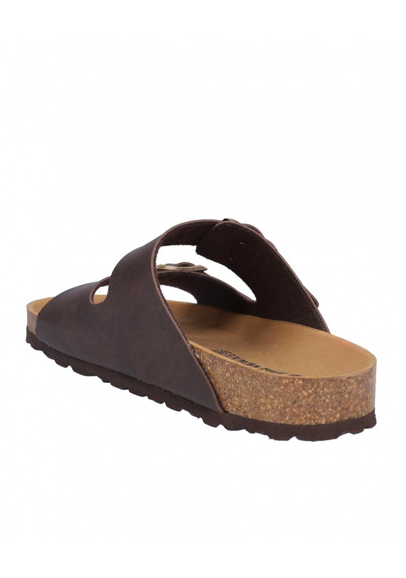 SANDALIA SEÑORA DOS HEBILLAS, PLANTA BIO ACOLCHADA