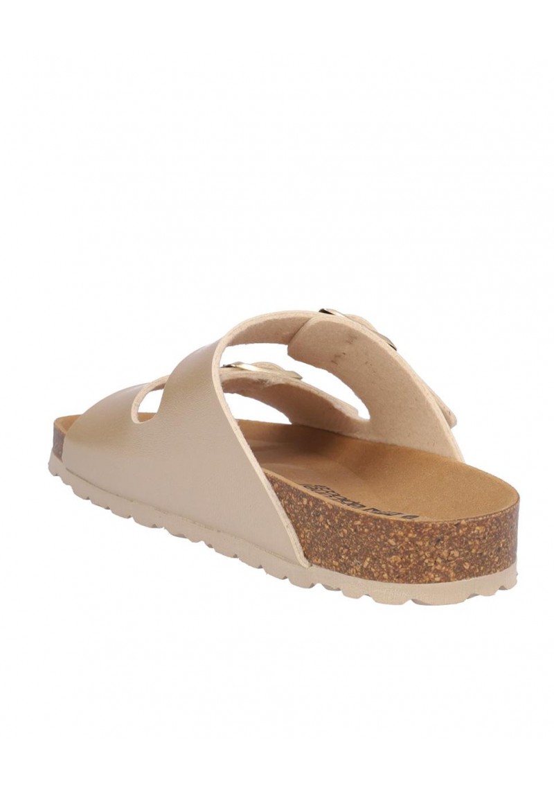 SANDALIA SEÑORA DOS HEBILLAS, PLANTA BIO ACOLCHADA