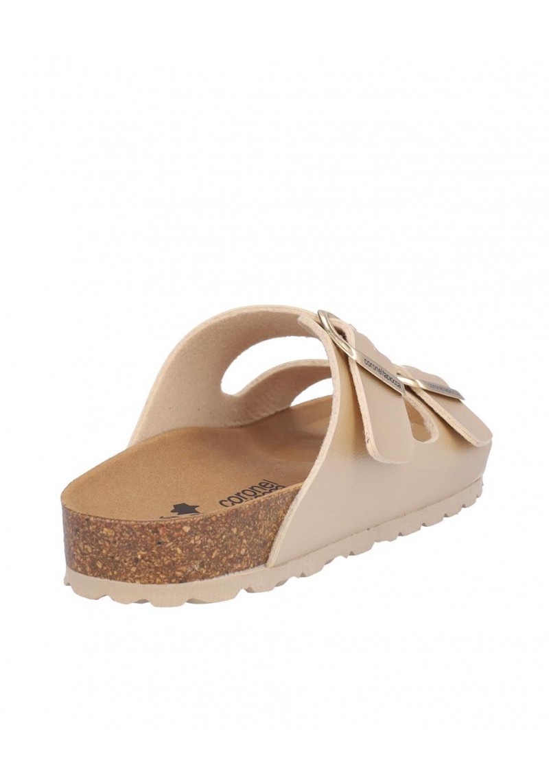 SANDALIA SEÑORA DOS HEBILLAS, PLANTA BIO ACOLCHADA